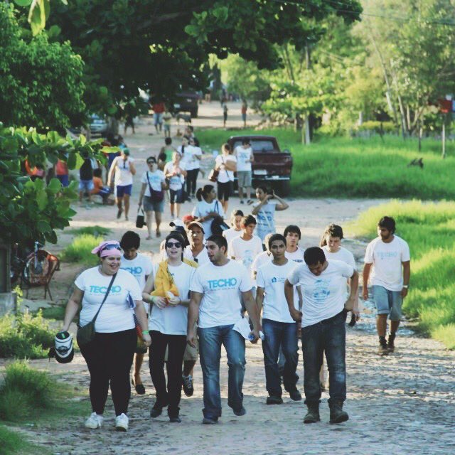 TECHOpry's tweet photo. 27 de julio del 2008, un grupo de jóvenes con más ganas que experiencia, inauguraban las primeras viviendas de emergencia en el Bañado Sur. Estos trabajos dieron pie a lo que hoy somos como organización. https://t.co/NvNDZ90TyF