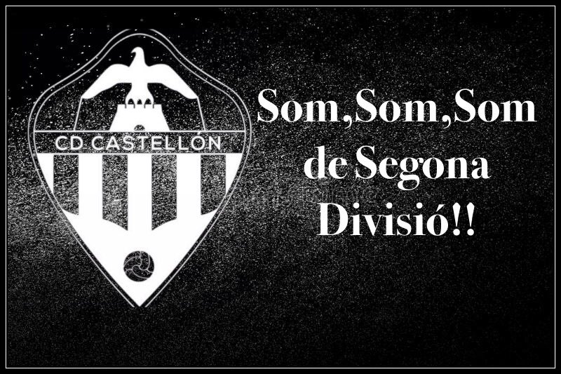 kakskhl's tweet photo. Som, Som, Som ,de Segona Divisió !!
@CD_Castellon #PPO https://t.co/isAeKOeTRi