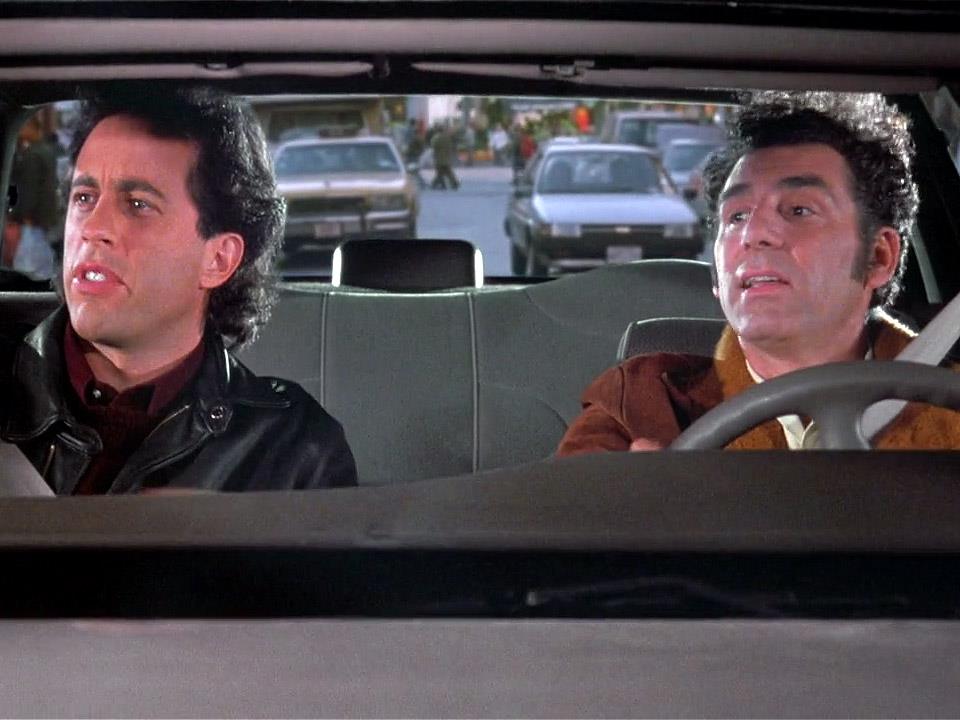 Seinfeldism1's tweet photo. Kramer, is that woman wearing just a bra? #Seinfeld https://t.co/SaUNvkySmk