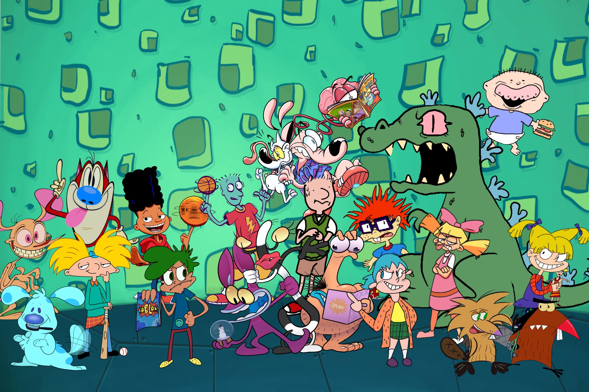 Мультики никелодеон 2007. Мультсериалы никелодеон список. Nickelodeon мультфильмы. Хей арнольд персонажи. Герои картун нетворк никелодеон дисней.