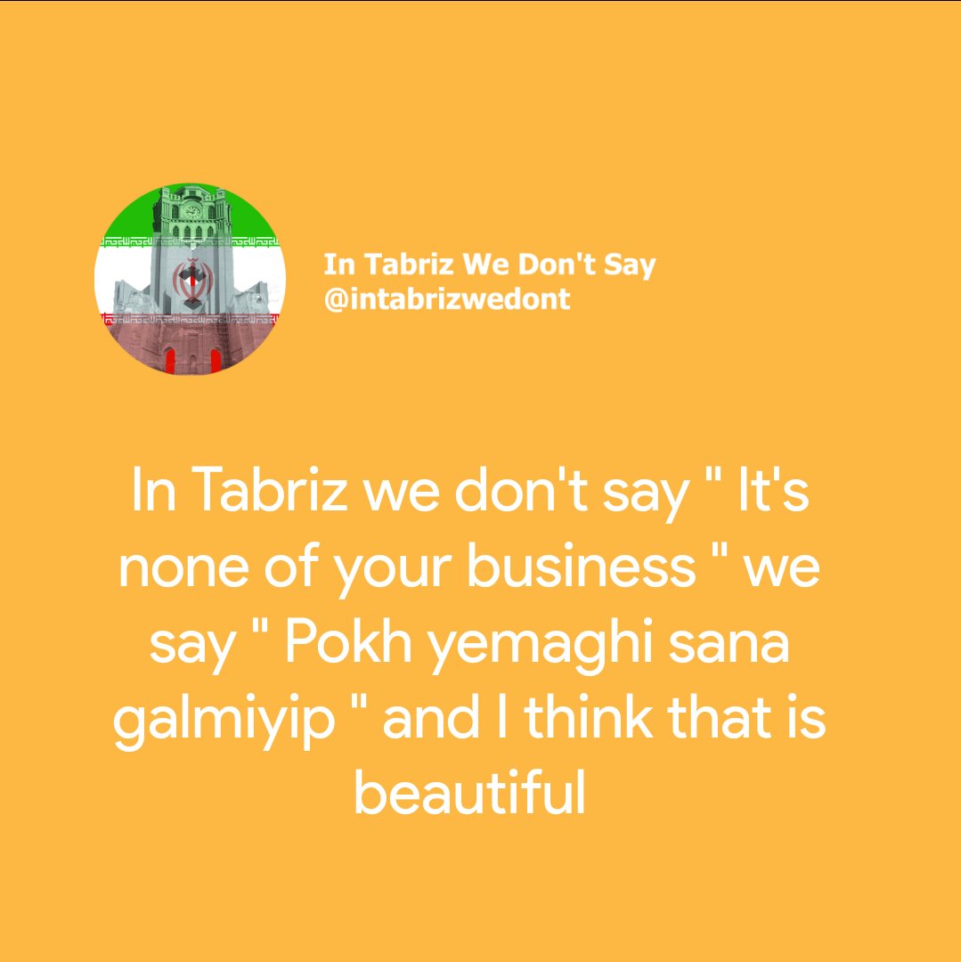 You are not poop eater of it !
.
.
.
#tabriz  #intabrizwedont