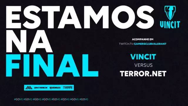 vincitgg's tweet photo. [@valorantzonegg]

Agora, final Vs https://t.co/uAtJiRbJlq, vamos com tudo!

#ISSOÉVINCITGAMING!
#goVG #goVINCIT #quamfieriVINCIT #OntrackBrasil #RaidmaxBrasil #vaidetsu #VALORANT https://t.co/iO7amGstJC