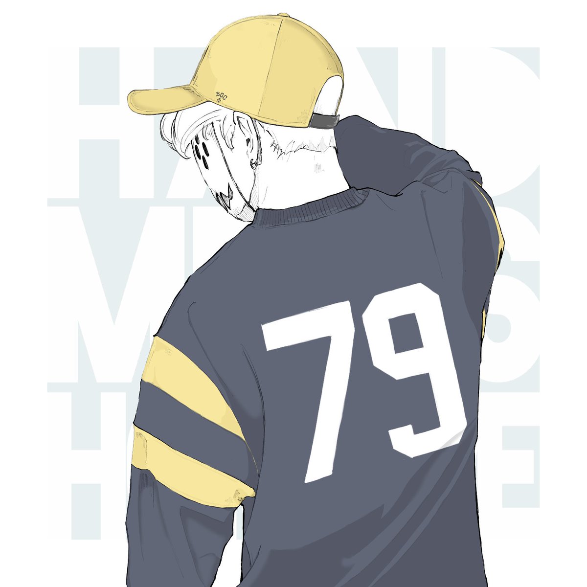 極力線を描き足さない 彩度を低く を念頭において描いてみました 落書き Homareのイラスト