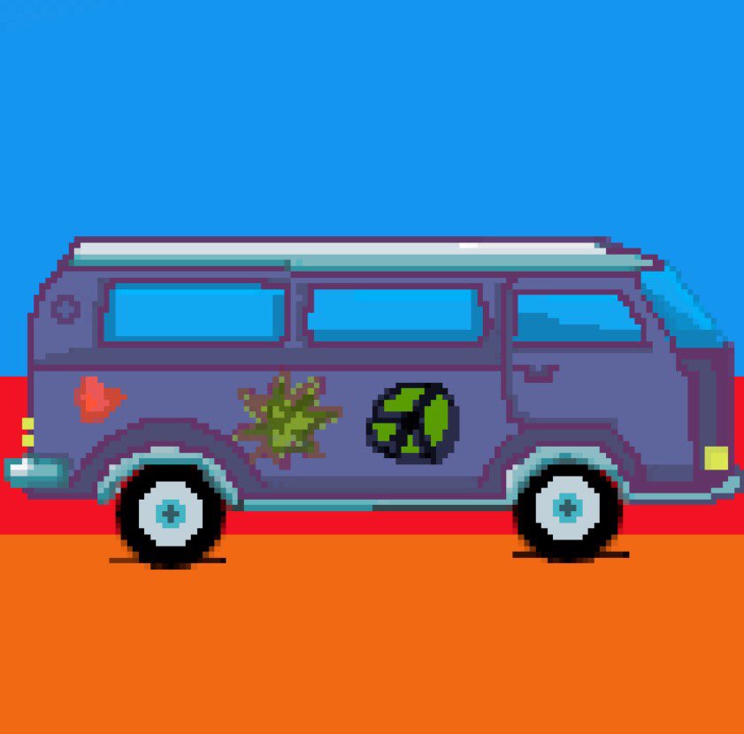 ignacio666XL's tweet photo. #bus #PeaceAndLove #gimp @Pixel_Dailies #pixel_dailies #pixelart https://t.co/Dpi8xBiIcW