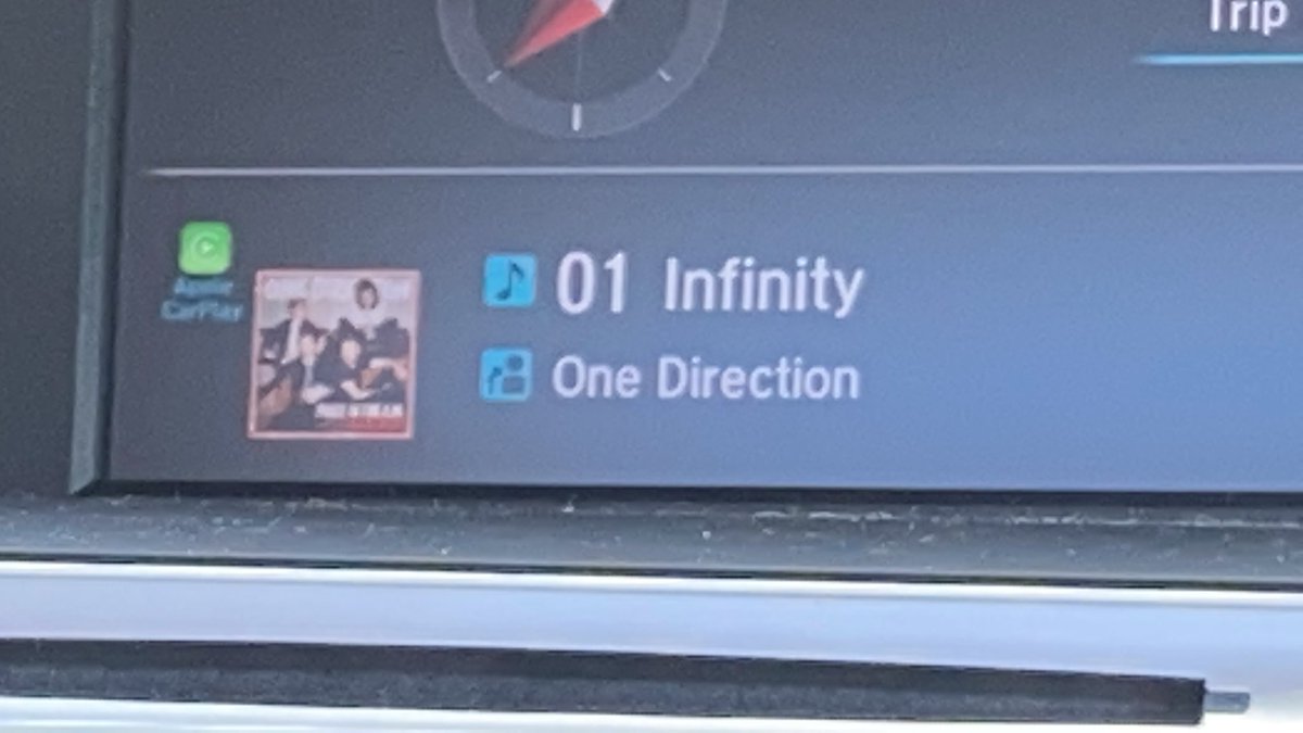 mauracnewman's tweet image. Infinity in the car!!! #streaminfinity