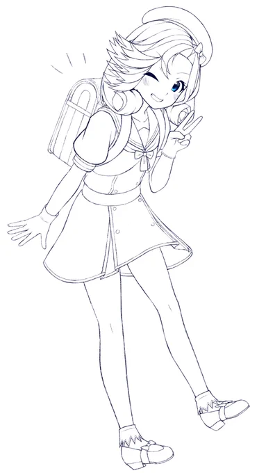 買ってもらったランドセルを嬉しそうに自慢するジェーナスrkgk 