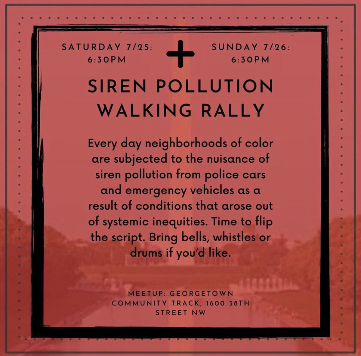 Tonight. Georgetown Community Track. We. Aren’t. Done.