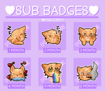 hashbrownsaha's tweet photo. Sub Badges for @c9ity 
*DM if you're interested my Badges they're $5 each!*

share pls 💫 https://t.co/l80b6t6T1r