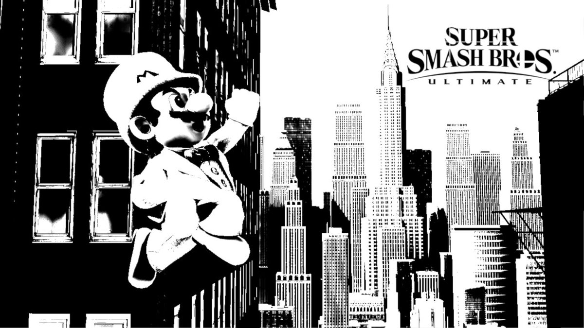 TomLegend101's tweet photo. Mario jumping high up in the sky in New Donk City.
#SmashSnaps #SmashBrosUltimate #NintendoSwitch https://t.co/hjEhvpn3pS