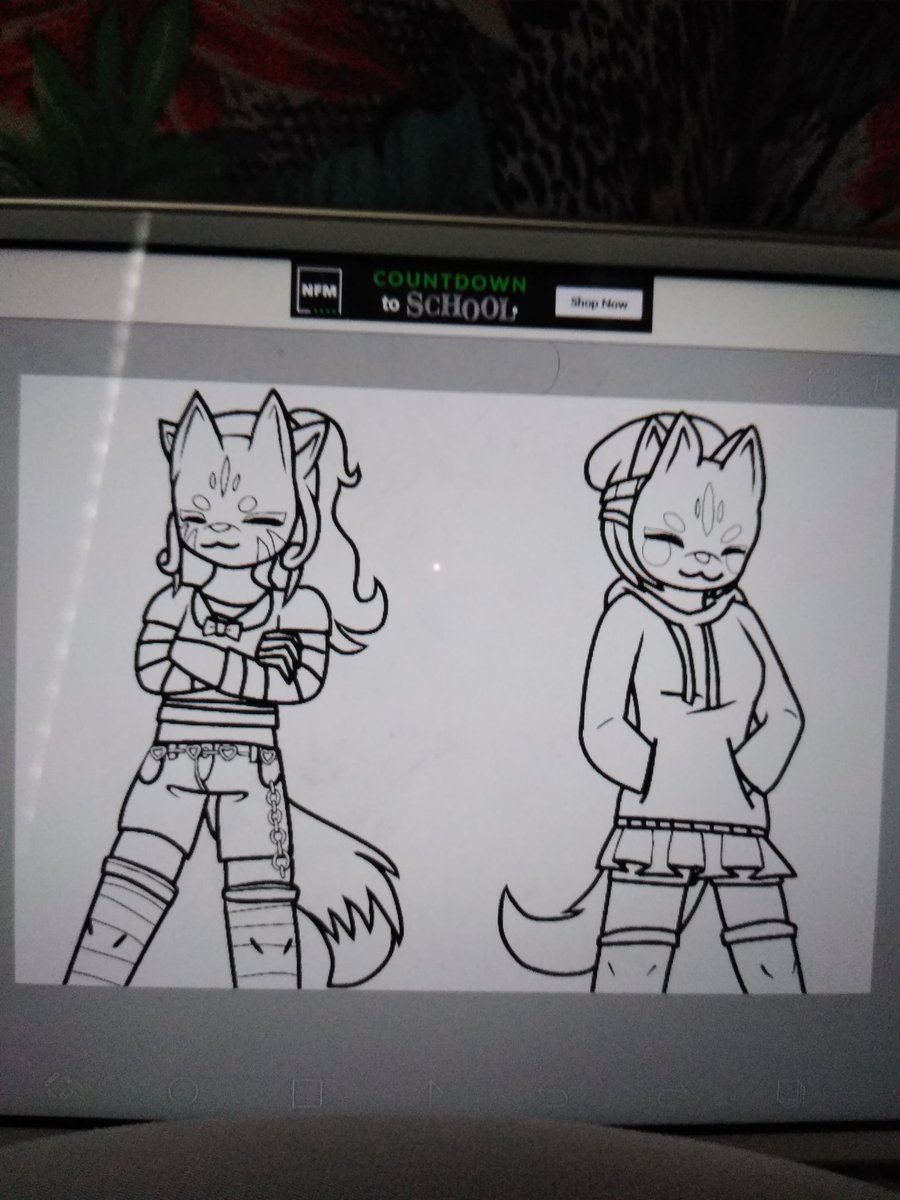 SadlyHappy10's tweet photo. Do you guys ever make an art piece with line art that so clean you're scared to color it? .3. it's me right now https://t.co/3Kn0lkCOyy
