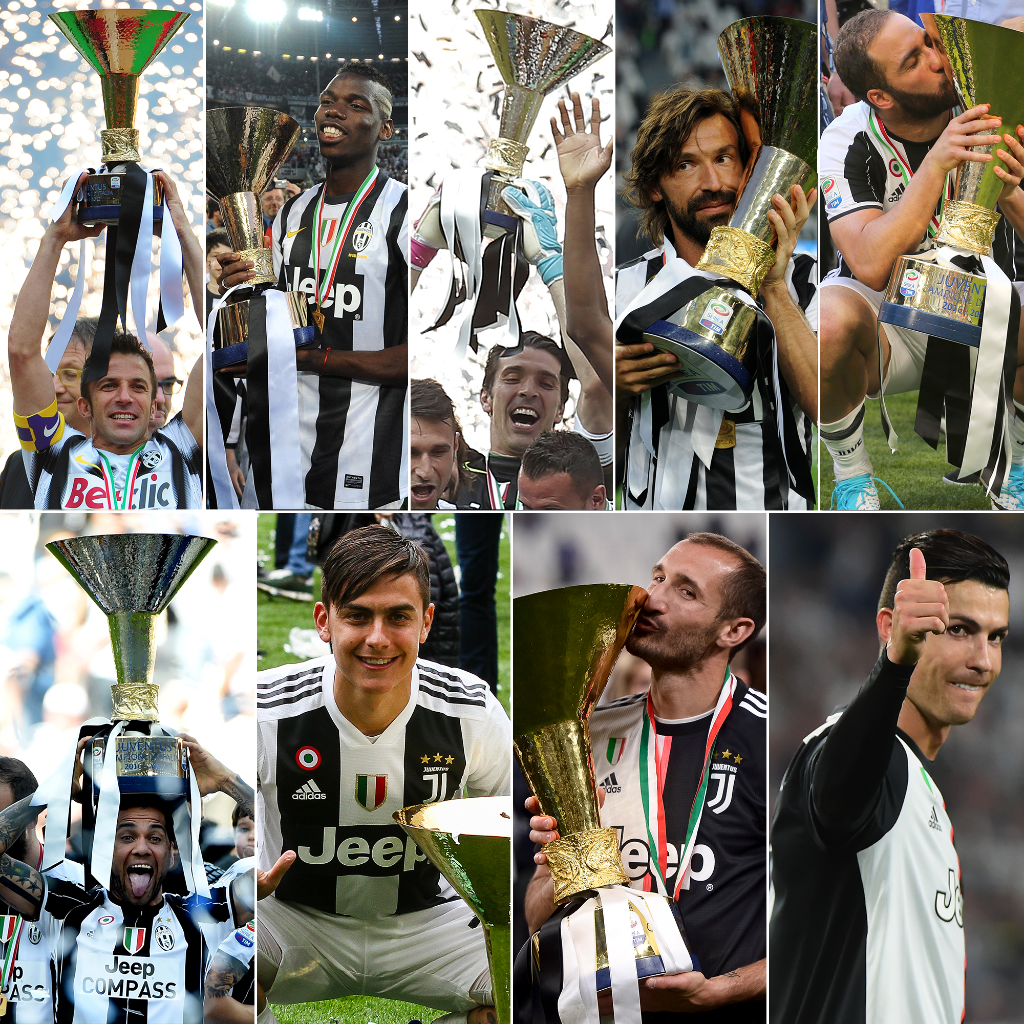 ESPNFC's tweet photo. 🏆 🏆 🏆 🏆 🏆 🏆 🏆 🏆 🏆

Nine straight for Juventus. An incredible accomplishment 👏 https://t.co/sLZVvbenax