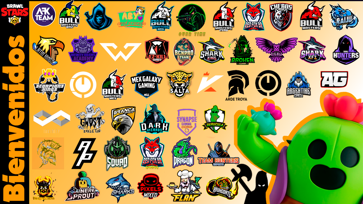 LigaVerdugo's tweet photo. Damos la bienvenida a los equipos que estarán participando en la 2da edición de Brawl Stars.
Mucha suerte a todos https://t.co/vpNhbjjohG