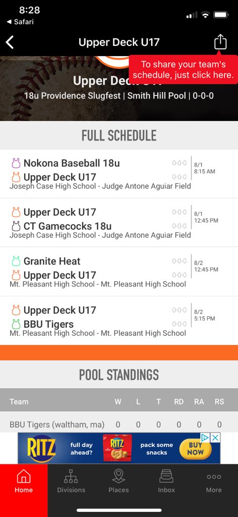 UDShowcases's tweet photo. Upper Deck 17U will begin it’s tournament schedule starting Saturday August 1st. We will play two games Saturday and two Sunday. Schedule below. Pitching rotations wil be announced later in the week. @Upperdeck401 @GLargeG @the_ribbe https://t.co/2jEnoPiFzh