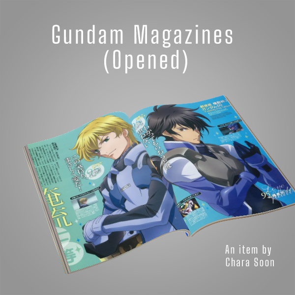 GundamSims's tweet photo. [Chara] Opened Magazines Gundam 
Mesh by MXIMS
https://t.co/UMUu9DqzFh https://t.co/lciAEugFWy
