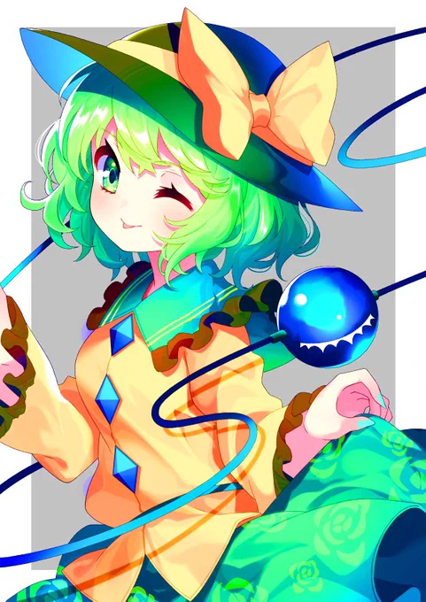 #絵を彩度100にすると超派手
チルノちゃんだけほぼ変化なかった 
