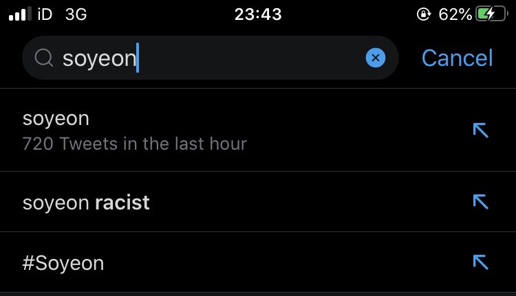 gidleluvv's tweet photo. guys there is still a soyeon racist can we please try and get rid of this!! #welovesoyeon https://t.co/q06VVuZEHt