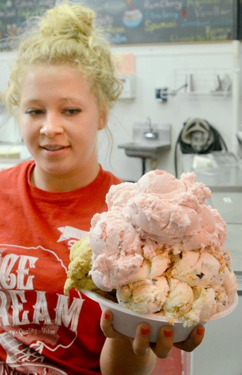 24.  @Nelsonsscoop of Stillwater, MNNelson's is the ideal ice cream shop form. You will like it!It's just a little shop on a corner with dozens of flavorsThe last time I visited my then-girlfriend paid $1.50 for a "small" ice cream cone as big as her head on a hot summer day
