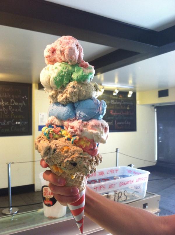 24.  @Nelsonsscoop of Stillwater, MNNelson's is the ideal ice cream shop form. You will like it!It's just a little shop on a corner with dozens of flavorsThe last time I visited my then-girlfriend paid $1.50 for a "small" ice cream cone as big as her head on a hot summer day