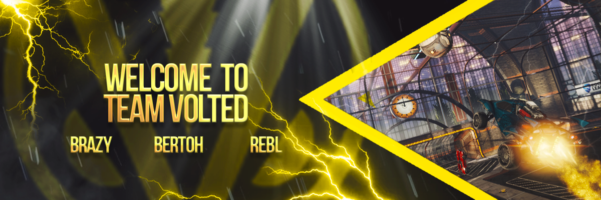 Please welcome Team Volted's new Rocket League roster consisting of <a href="/bertoh2222/">Bertoh_rl</a>, @BrazyRL, and @Rebl_RL! Expect great things from these 3!