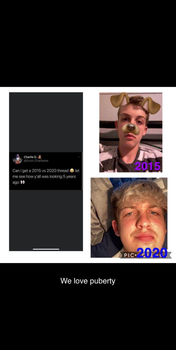 Brandon15390271's tweet photo. is this a “glow up” https://t.co/z9ZdJexFQp