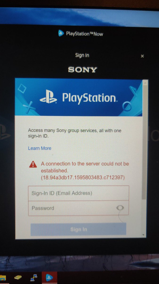 ohanadjent's tweet photo. @AskPlayStation #PSNow on PC is having issues after the update to 11.2.2... HELP! https://t.co/yEpWNxepsm