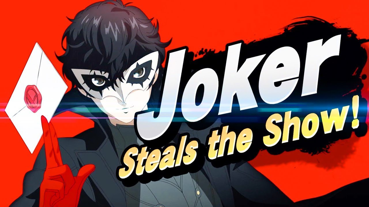 Joker was added to Super Smash Bros Ultimate He was revealed on December 6th, 2018 and released April 17th, 2019. This includes spirits, Mementos as a stage, and music from Personas 3 4 and 5
