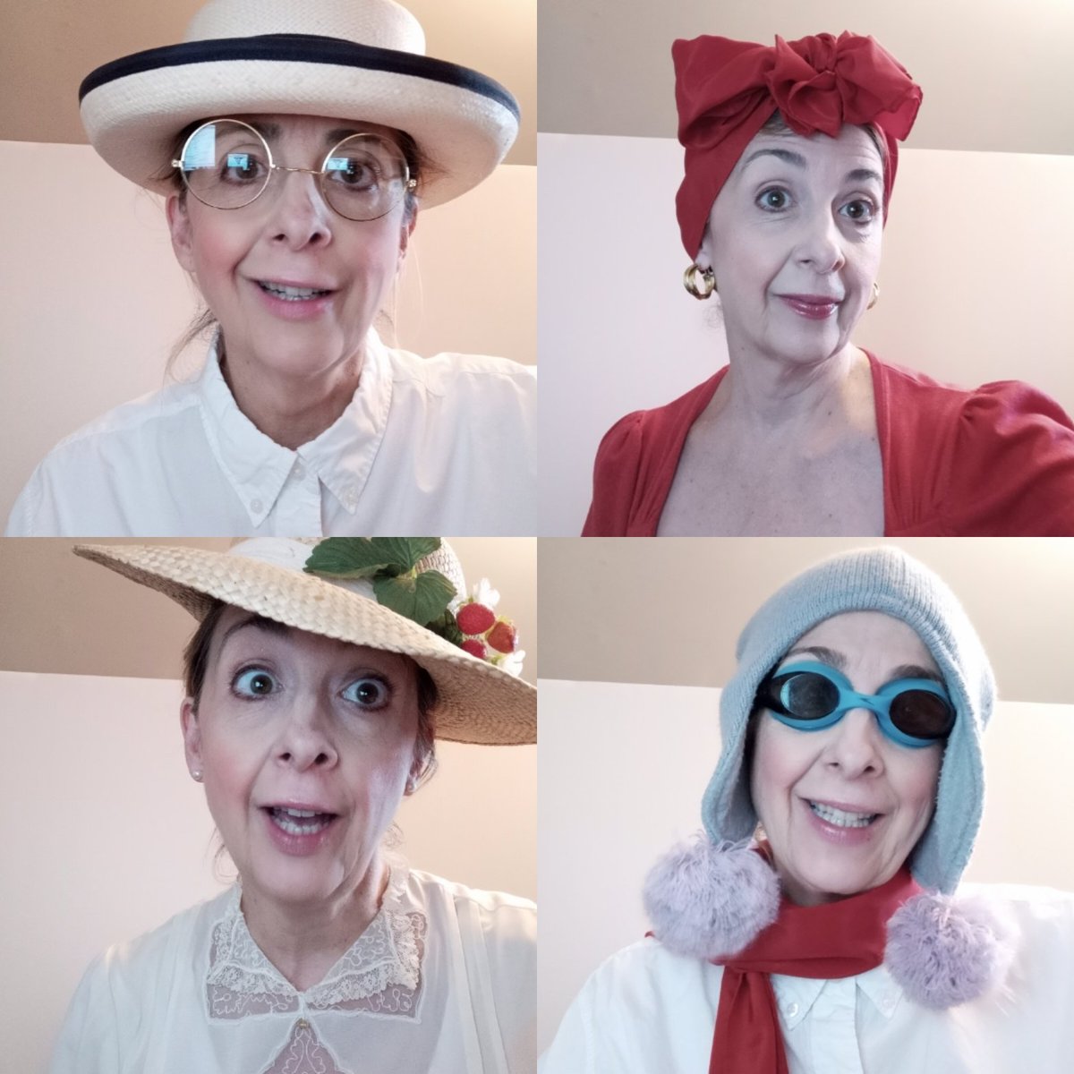 lovearmd's tweet photo. Played 4 characters from the #1920s to the #1940s in a comedy by #RichardRobertKuhlman on Zoom #tableread for #FirstFlightTheatre today! #anactorslife #anactorprepares #performingonzoom #learningzoom #zoomacting #grateful https://t.co/QEIlW4OQR2