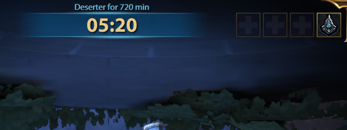 PH_Metal_'s tweet photo. I went to go heat up a slice of pizza in a ranked conquest lobby, accidently dodges. and now have a deserter for 12 hours. Is this normal? https://t.co/qRT1ucU4t5