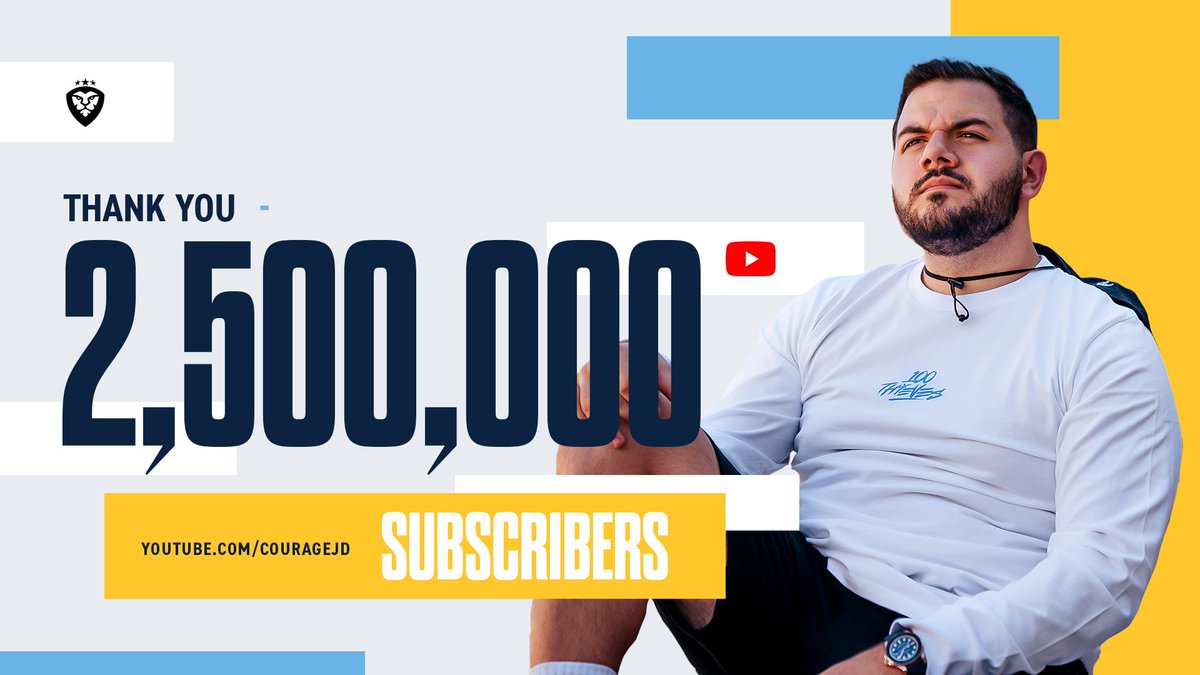 CouRageJD's tweet image. 9 months ago, I made the switch to streaming exclusively on YouTube.

Since then, you’ve all shown me more love than ever before. The CouRageous mean the world to me. You’ve always had my back and I’ll always have yours.

Thank you for another incredible milestone!