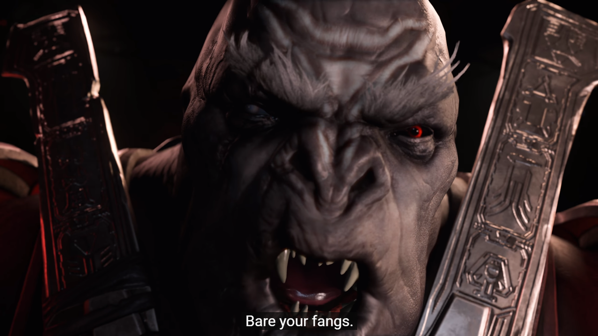 Some say Escharum's speech at the end was pretty cringe to them, but I personally loved it. We have not had a main antagonist so bombastic and charismatic, especially from a Brute who wants to take on the Chief in a good fight, no matter if he wins or loses.