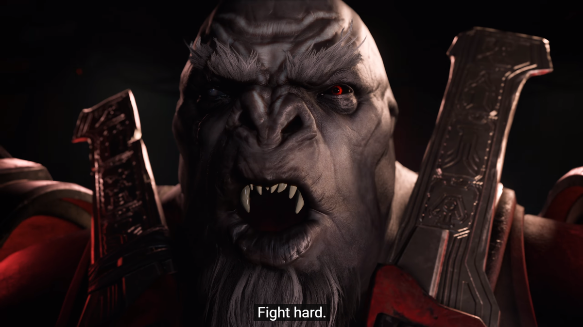 Some say Escharum's speech at the end was pretty cringe to them, but I personally loved it. We have not had a main antagonist so bombastic and charismatic, especially from a Brute who wants to take on the Chief in a good fight, no matter if he wins or loses.