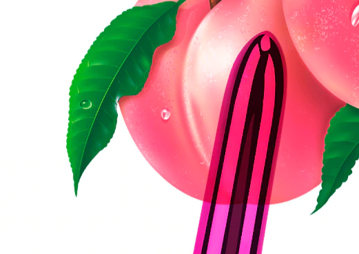 This one does the peach thing again but it uses a stock image of two peaches which kinda makes it look like you're supposed to have two butts (or vaginas?)