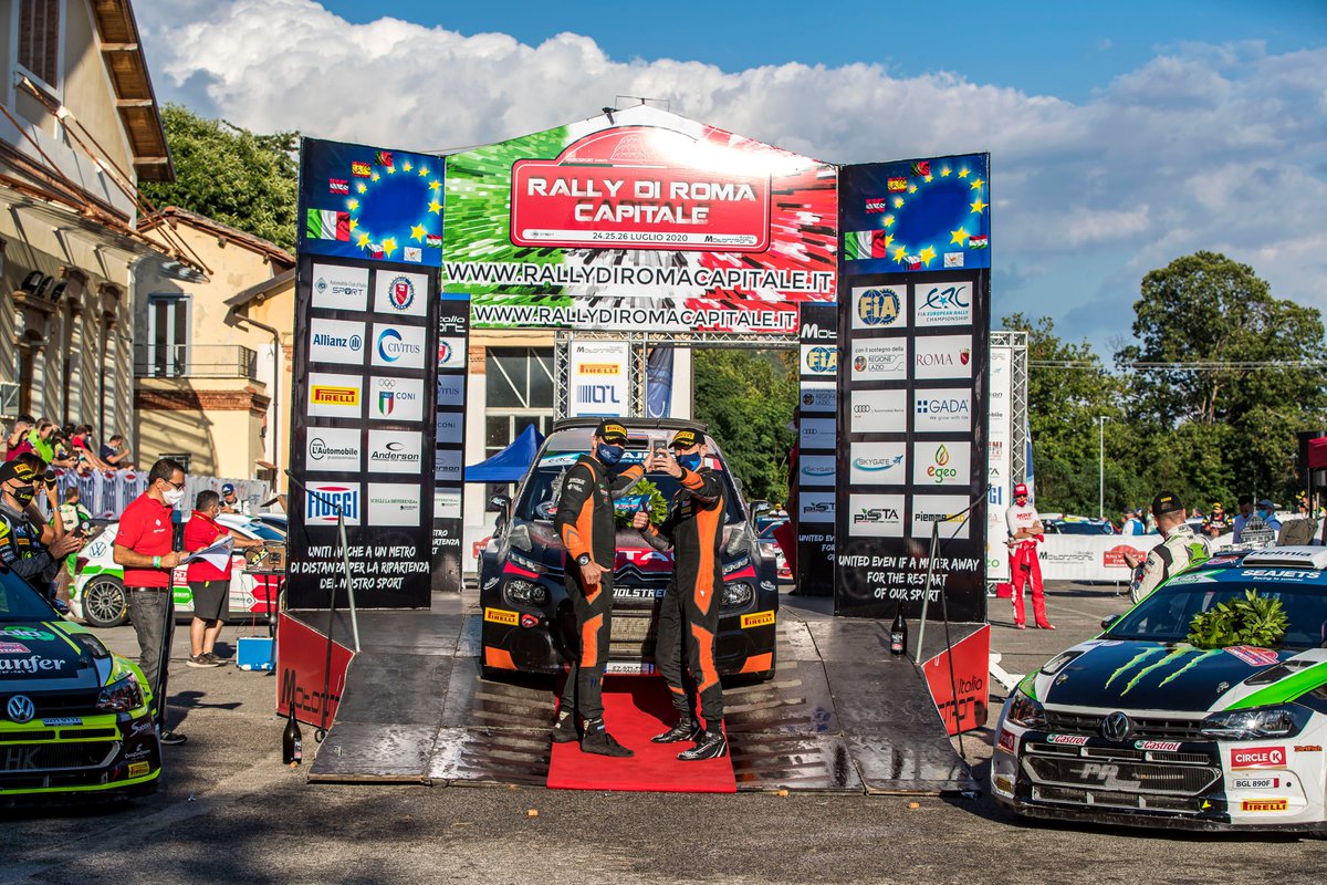 fia's tweet photo. #ERC - Check out the best pictures from the @RallydiRoma ,opening round of the 2020 @FIAERC season 🇮🇹
#RallyDiRomaCapitale #Startoftherestart
https://t.co/nrHwCFaUyw https://t.co/DgO3T5i8z2