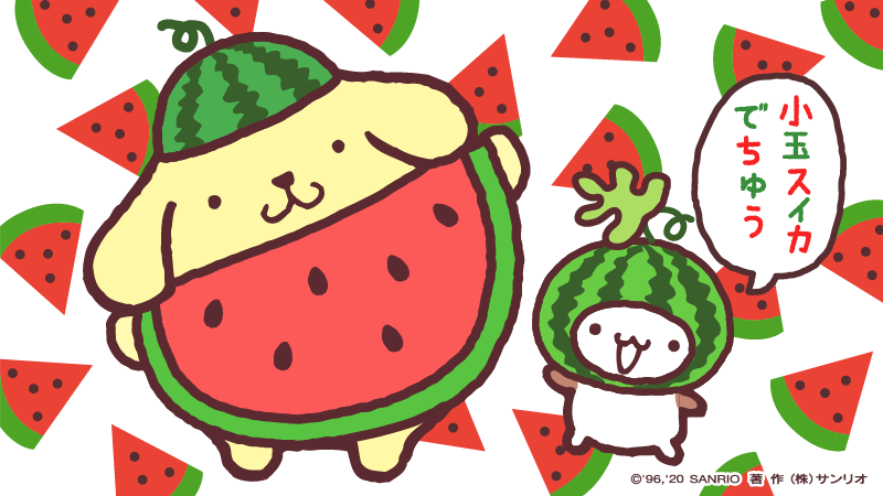watermelon food fruit no humans :3 holding holding food  illustration images
