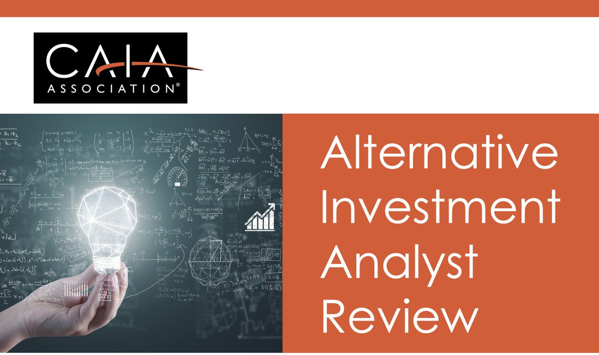 CAIAAssociation's tweet image. We're proud to bring you the the latest in all things alts. From #genderequality to #liquidalternatives, the last issue of the #AlternativeInvestment Analyst Review covers the most important topics affecting the industry today. Read all the articles here: bit.ly/AIAR2020