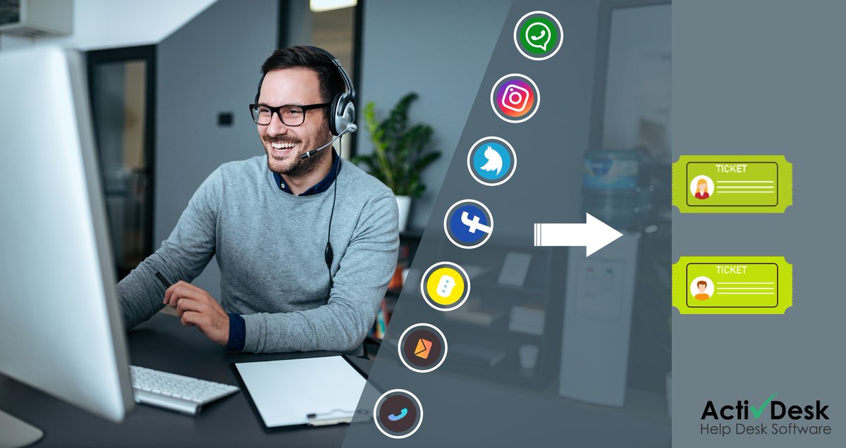 DeskActiv's tweet image. Convert all customer conversations from multiple channels e.g. voice, email, chat etc. into tickets for cross channel customer engagement #HelpDeskTicketingSoftware #MultichannelHelpDesk #HelpDeskTicketingSystem #ActivDeskHelpDeskSoftware #OmnichannelCustomerEngagement