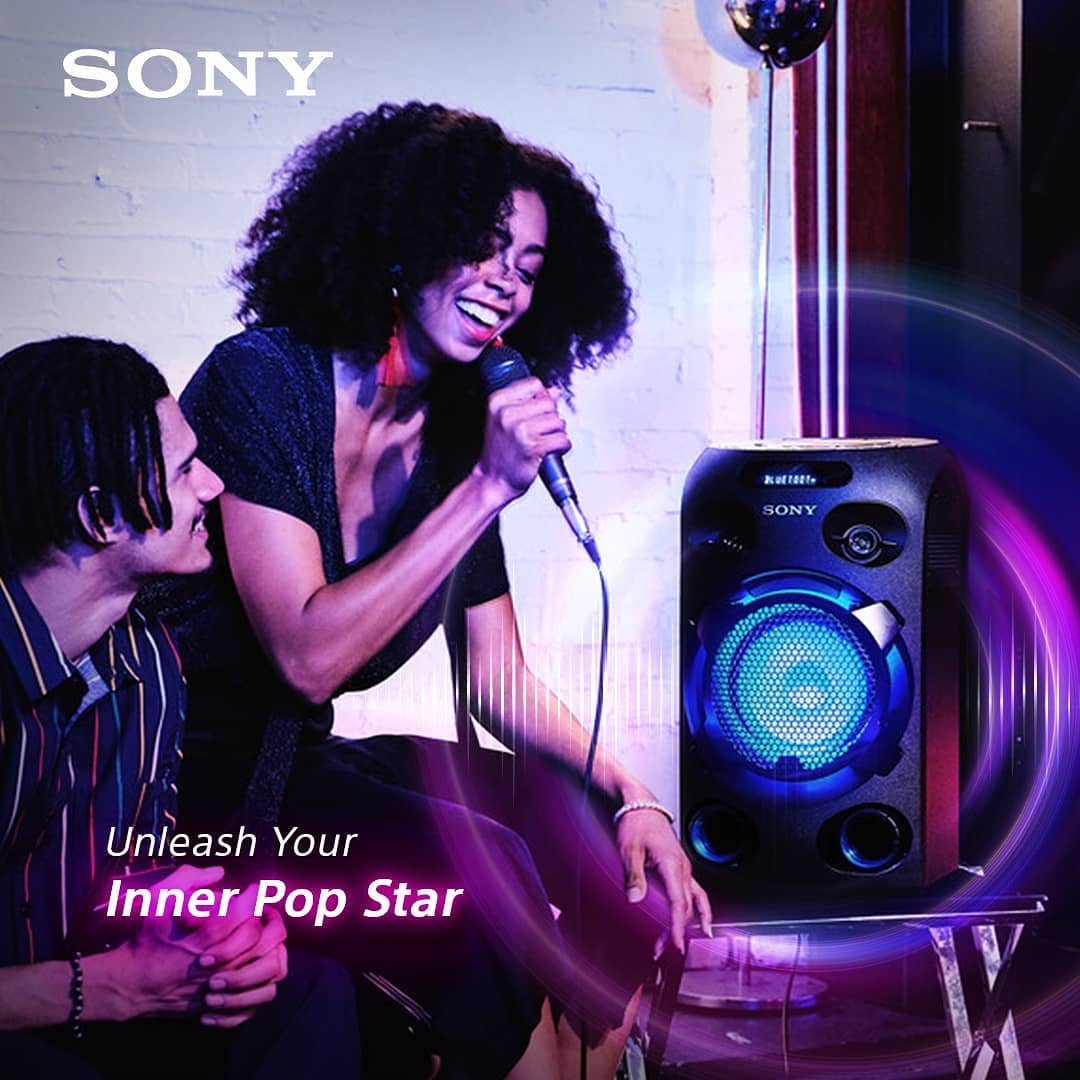 SonyIndonesia's tweet photo. Untuk kamu yang paling semangat ambil alih mic di setiap karaoke, coba deh MHC-V02. Mulai karaoke di rumah jadi tambah seru. Setiap pembelian MHC-V02, kamu bisa dapatkan free microphone loh! Cek lengkapnya di sini: https://t.co/Gsp1q95Ry7
#SonyAudio #LiveWithSony #StayWithSony https://t.co/5CSlFZBsR7