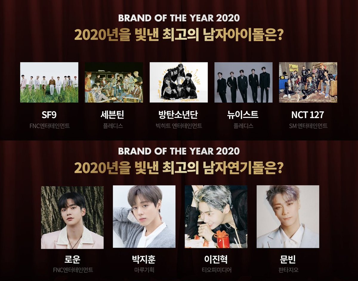 jellyyyoon's tweet photo. this such an honor! #SF9 getting nominated as one of the best boy groups and #ROWOON being nominated as best idol actor 🥺

it really shows how much their popularity has grown domestically 🙌
@SF9official 

*personal info and korean number required to vote https://t.co/NCdS0eiJSE