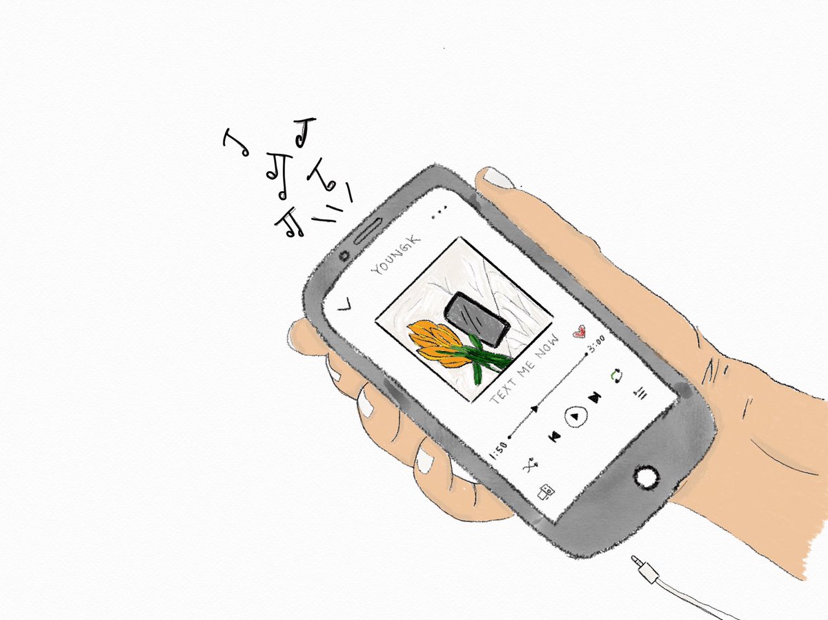 txchbts's tweet image. i drew something👉🏻👈🏻  @day6official #TextMeNow #YoungK_TextMeNow