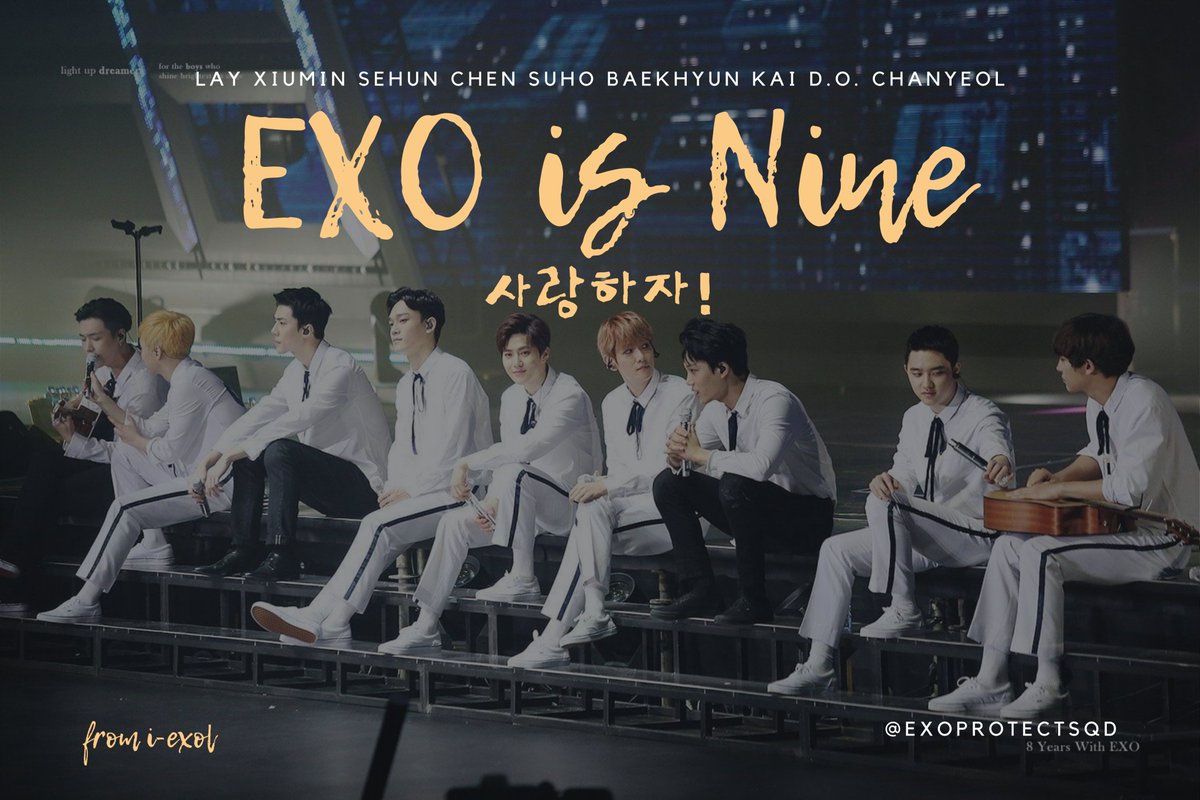 EXOPROTECTSQD's tweet photo. We just wanna say that we're here together just like EXO has always been teaching us to be. We need to be here for them as always they've been for us. EXO is our strength, we need to be their too. 

Chen and all EXO members, you can count on us. You can trust on us.

We are one. https://t.co/MQOuJq63Mj