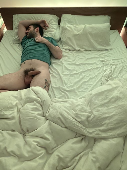 Sleepy pervy pics and heavy sleepy dong. Full rainbow series on my OnlyFans. Taste the rainbow 🌈 😜 20%