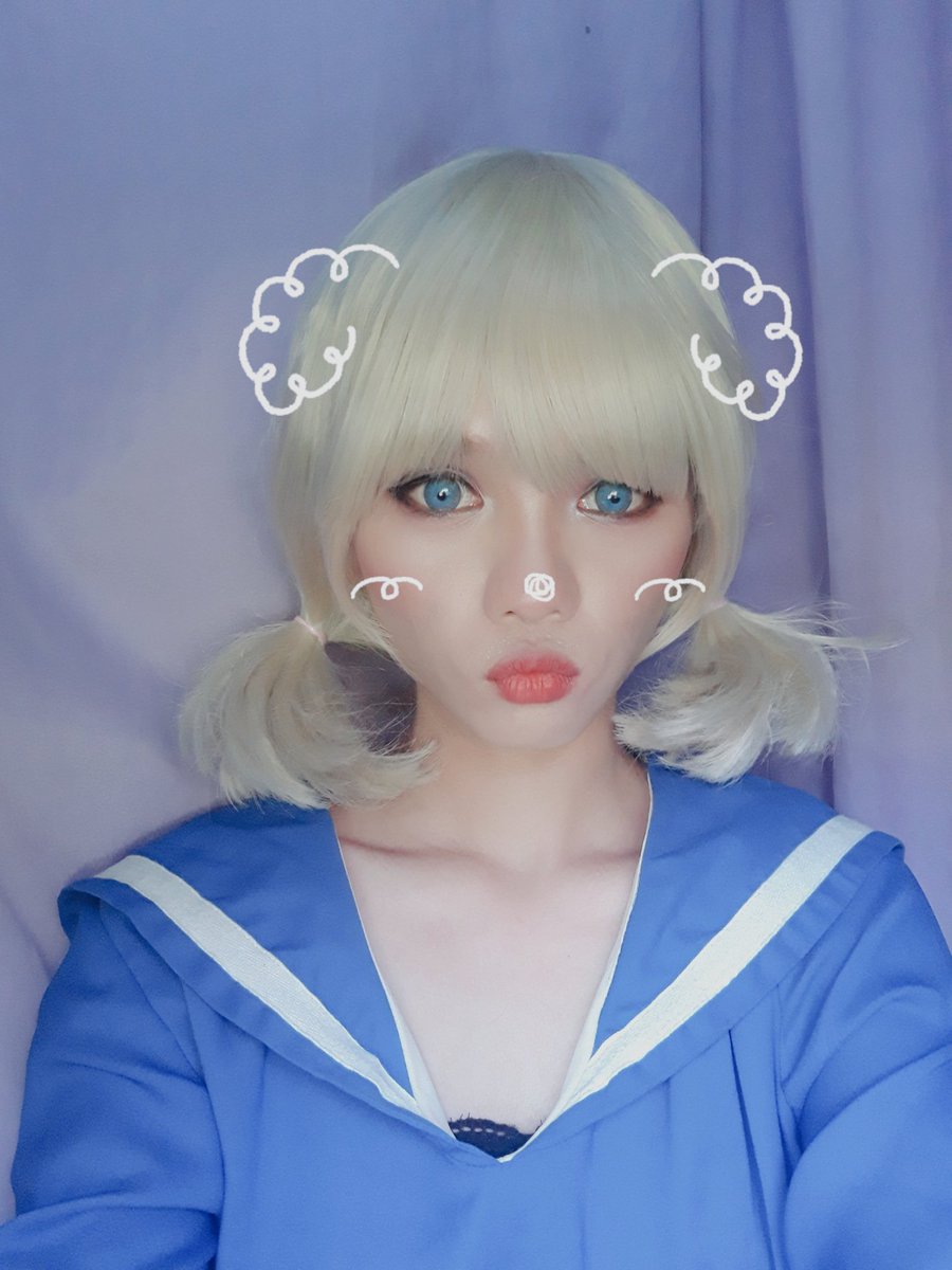 Ryryn__'s tweet photo. Bubbles bubbles
.
.
.
.
#powerpuffgirls #powerpuff #bubbles #powerpuffbubbles #makeup https://t.co/q5zEJ5RNPu