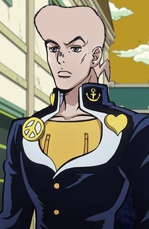 17 esses cara ai de jojo - Personagens carecas mt fodja