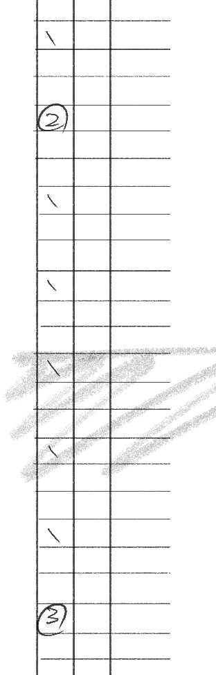 個人的に好きじゃないタイムシート・・・ 