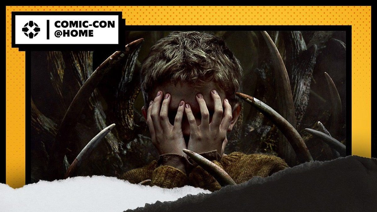 IGN's tweet photo. ICYMI: Check out this sneak peek featurette at producer Guillermo del Toro's upcoming horror film, Antlers! 🦌 #IGNComicCon
https://t.co/hcHmNzTuTR https://t.co/OySyS1glQ0
