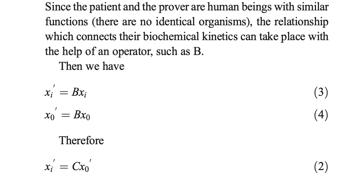 Ok, now it gets sketchy. We are now given an operator B that somehow transforms between patient and prover. It works in both normal and perturbed states. (We also get a therefore that doesn't follow from the preceding, but is just a repeat of a previous definition.)