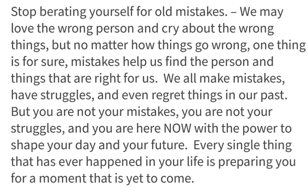 #youarenotyourmistakes
Do not let your past haunt you.
#StayStrong