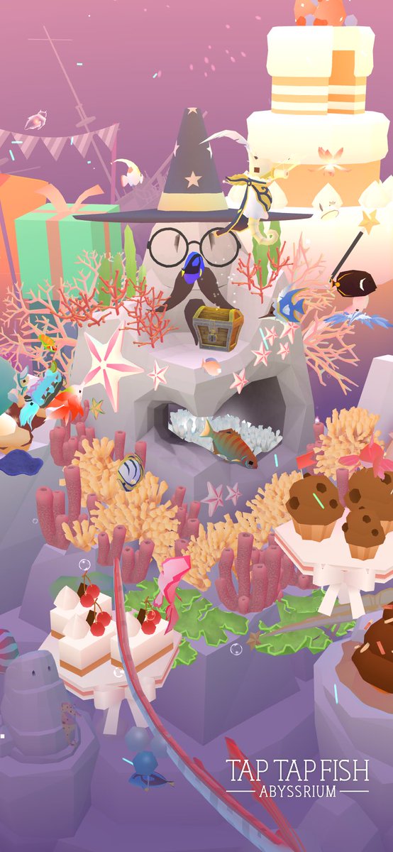 GhostReCoded's tweet image. My AbyssRium:) 
#taptapfish
Download: onelink.to/jhe4sh