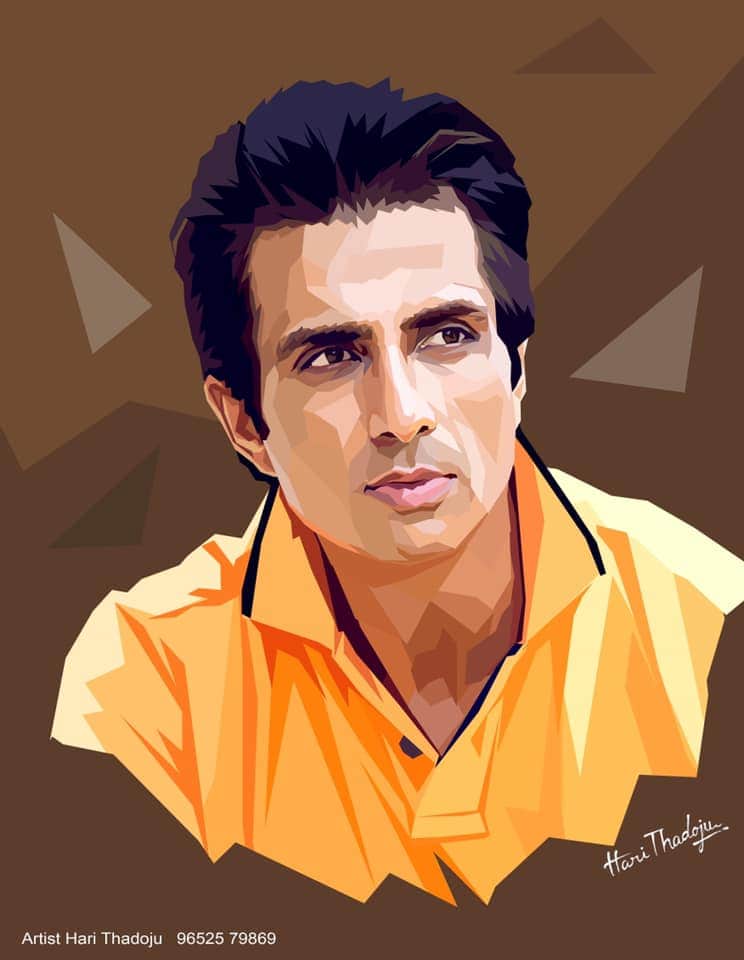 Rahulvivacious's tweet photo. @SonuSood by @krishreport https://t.co/f8PZ1BfSnc