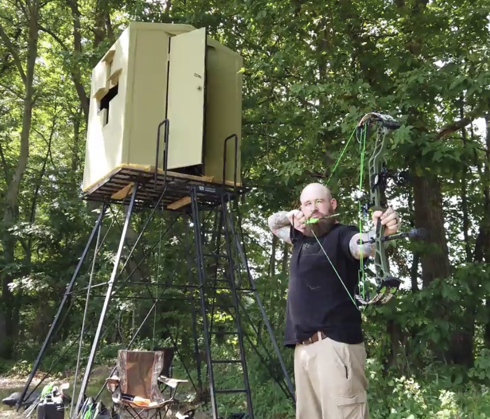 Erik_WWE's tweet photo. Spent the day testing out new broadheads and shooting 3D Targets in the woods.
#thewildandfreetv @sarahrowe @thewildandfreetv #nockonnation #psearchery #magpul #archery #teamrowe #bowhunter #bowhunting #hunter #rowesborg https://t.co/7nTGQ2iLlk